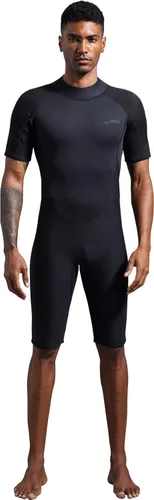 Vista 9 de Dark Lightning Trajes de neopreno para hombres y mujeres, traje de neopreno para hombres/mujeres para aguas frías, traje de neopreno de 3/2 mm