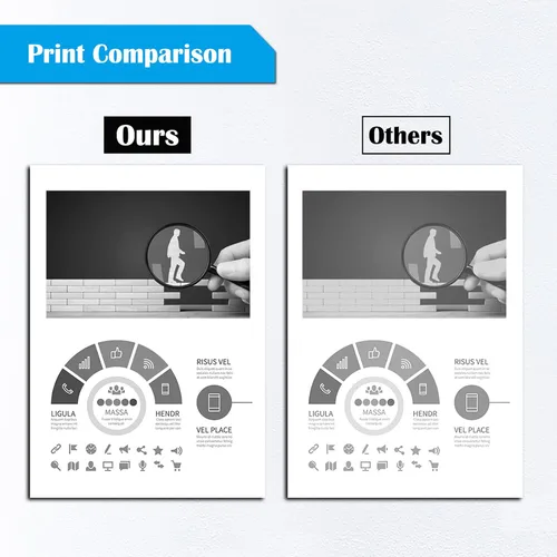 Vista 6 de TOPRINT 071H CRG-071H CRG071H Cartucho de tóner compatible de alta capacidad 2500 páginas negro para Canon ImageCLASS LBP121 LBP122 LBP122dw LBP120