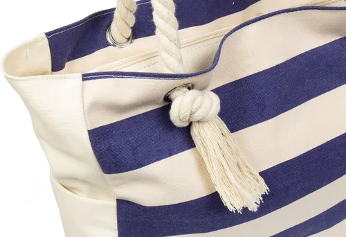 Vista 5 de Malirona Bolso grande de viaje a la playa con asa de cuerda de algodón, XL, Casual