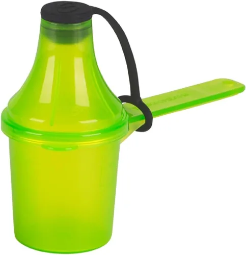 Vista 21 de 15 cc 1 cucharada 1/2 fl oz. 14.8 mL Cuchara de plástico de mango corto con embudo adjunto, cucharas medidoras para polvos, café, comida