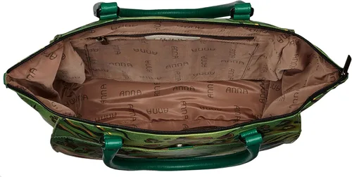 Vista 5 de Anna by Anuschka Bolso Bolso Bolso Cuero Genuino