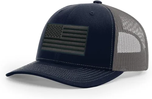 Vista 143 de Joe's USA Richardson 112 - Gorras de camionero con parche gráfico personalizado - Gorras estructuradas de cinco y seis paneles Richardson Premium