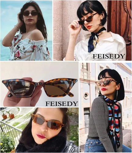 Vista 5 de FEISEDY Gafas de sol polarizadas de gran tamaño, ajuste sobre lentes de sol de moda, protección UV400, B2922, 65mm