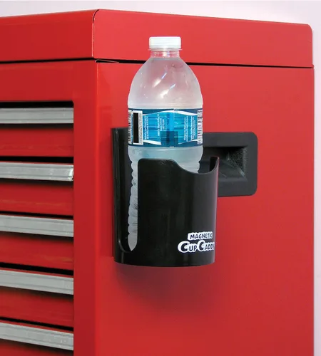 Vista 3 de Master Magnetics - Organizador magnético negro para tazas, imán organizador, negro (paquete de 6) y organizador magnético para tazas, 3.25 pulgadas