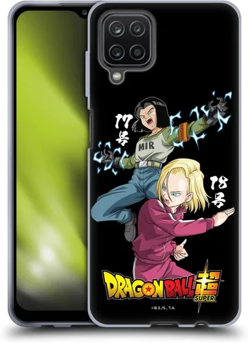 Vista 191 de Head Case Designs Funda de gel con licencia oficial de Dragon Ball Super Group Future Trunks Arc Characters [protección de grado militar] compatible