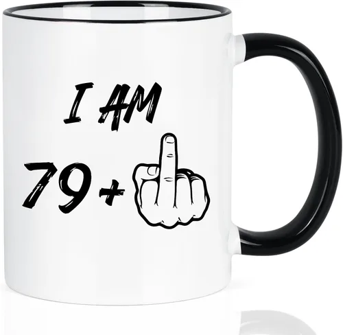 Vista 15 de YHRJWN - Regalos de cumpleaños número 40 para mujeres y hombres, taza de café I Am 39 Plus, regalos divertidos de cumpleaños para amigos, compañeras