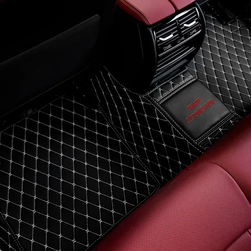 Vista 6 de Alfombrillas personalizadas para automóvil adecuadas para el 99% de automóviles, camiones, SUV, alfombrillas para todo tipo de clima, alfombrillas