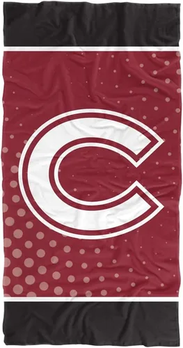 Vista 102 de LOGOVISION Manta Abilene Christian University, 30x60 Logo Dots CottonFront/PolyBackBeachTowel