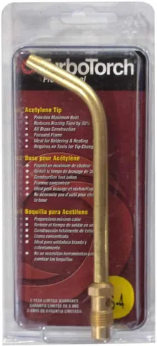Vista 2 de Turbo Torch 0386-0113 S-4 Tip Sof-Flame Air Regulador de acetileno