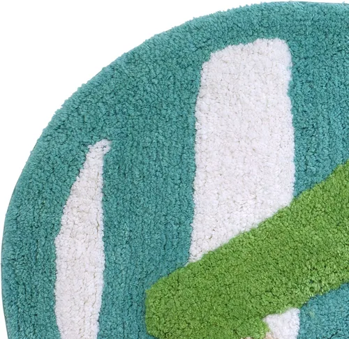 Vista 4 de Avanti Linens - Alfombra de baño, alfombra de baño decorativa, decoración de baño inspirada en la playa (modo playa, 20 x 30 pulgadas)