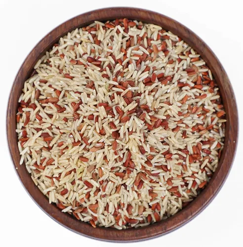 Vista 4 de Heritage Gardens - Arroz orgánico natural del Himalaya 32 onzas (2 libras) - Grano de reliquia raro, origen único, sin OMG, sin gluten, bajo