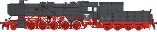 Vista 4 de Hobby Boss Kit de construcción alemán Kriegslokomotive BR52 modelo de vehículo