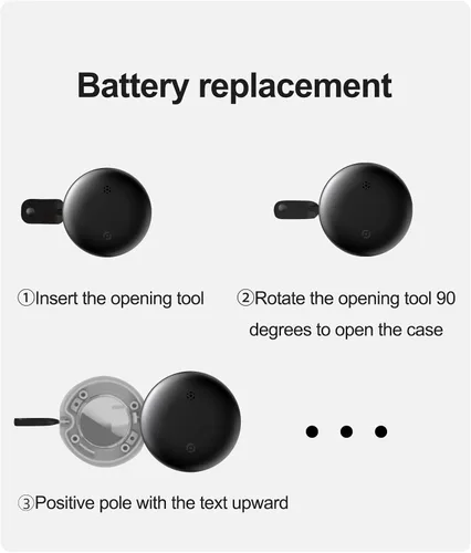 Vista 7 de Tracker Device for Vehicles – （Only Android） Strong Magnetic, No Monthly Fee, Waterproof, 365-Day Battery, Mini & Hidden Vehicle Tracker（1 Set）