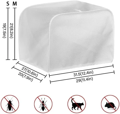 Vista 7 de AFPANQZ Cubiertas de tostadora de arce para gatos 3D, cubiertas de protección para horno, tostadora de pan, cubiertas de protección para tostadora a