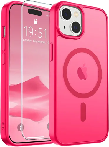 Vista 150 de SUPFINE Funda magnética para iPhone SE 2022 (3ª)/2020 (2ª), iPhone 8 (compatible con MagSafe) (protección contra caídas de grado militar), funda