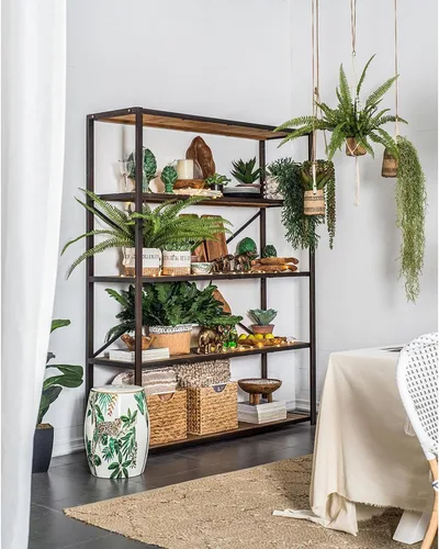 Vista 8 de A&B Home - Estatua de alcachofa verde, estatua decorativa de cerámica, decoración del hogar de mesa, sala de estar, dormitorio, mesa de café