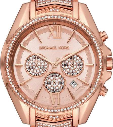 Vista 4 de Michael Kors Whitney - Reloj de acero inoxidable con detalles ostentosos