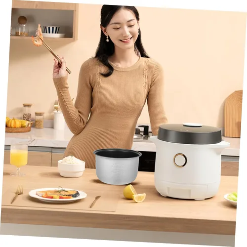Vista 9 de 2l Cocina Interior Olla De Reemplazo Olla Antiadherente Fácil Cocina Sopa Portátil Elegante
