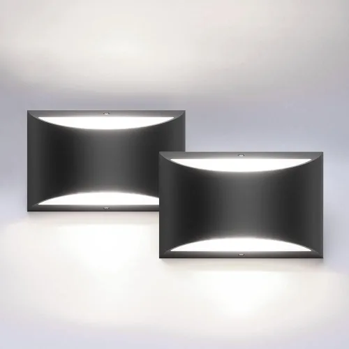 Vista 20 de Aipsun Aplique de Pared de Latón Cepillado Luces de Pared Interiores con Cableado Directo 1 Paquete Luz de Montaje en Pared Hacia Arriba y Hacia