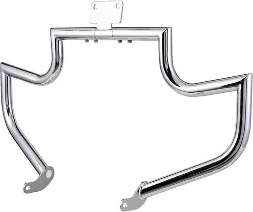 Vista 7 de Kinglemc Barra de Choque Protector de Motor Barra de Carretera para Yamaha VStar V-Star Dragstar XVS 400 650 (Negro)