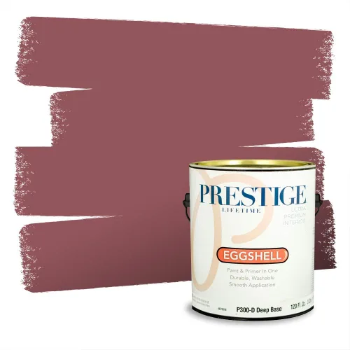 Vista 470 de Prestige Paints Pintura exterior e imprimación en uno, 1 galón, plano, coincidencia comparable de Valspar* Amber Rose*