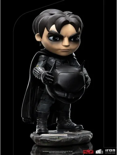 Vista 9 de Iron Studios - Estatua de PVC desenmascarada de Minico The Batman