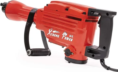 Vista 3 de XtremepowerUS - Martillo neumático de demolición pesado 2200 vatios, rompedor de hormigón, con estuche, guantes