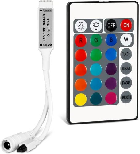 Vista 9 de RGBZONE Smart Bluetooth RGB LED Controlador para 4-PIN 5050/3528 Tira de luces