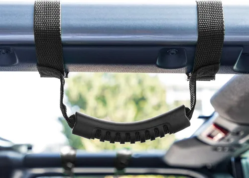 Vista 7 de 4 asas de agarre de barra antivuelco para Jeep Wrangler YJ TJ JK JKU JL JLU Sports Sahara Freedom Rubicon X & Unlimited 1995 - 2020