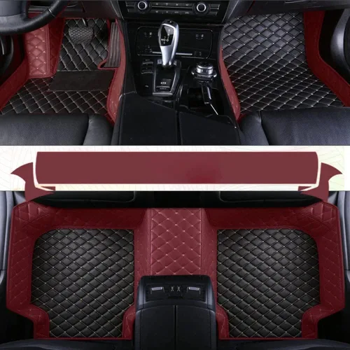 Vista 15 de Tapete para Auto Adecuado para el 99% de Sedanes, Coches Deportivos, Tapetes de Coche Personalizados de Lujo para SUV, Mujeres, Tapetes Automotrices