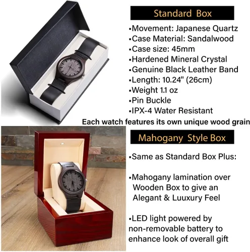 Vista 3 de Regalo de bonificación para hijo, reloj grabado para regalo de hijastro, reloj para mi hijo de Bonus Mom, regalo para hijastro, reloj personalizado