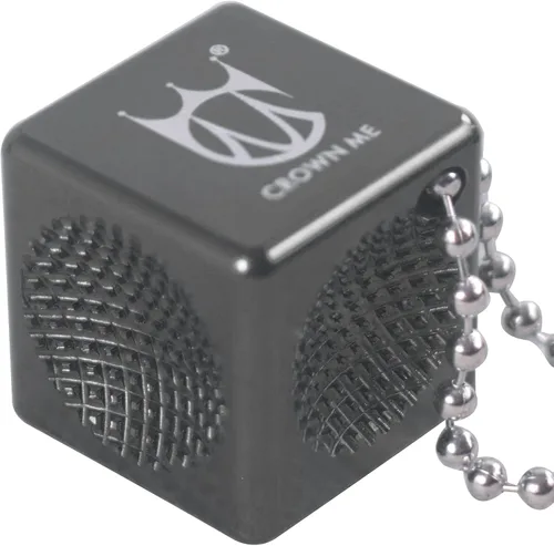 Vista 3 de CROWN ME Billar Billar Billar Cue Tip Tool Cube, Herramienta de punta de cubo, Soporte de tiza de billar, herramienta de reparación de punta de Negro