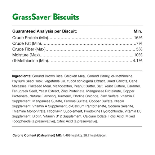 Vista 2 de Galletas para perros con sabor a crema de cacahuete (galletas de 11 onzas), de NaturVert GrassSaver (fabricadas en EE. UU.)