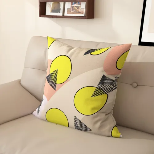 Vista 15 de Funda de almohada estampada, respaldo de dormitorio, almohada cuadrada con patrón de alce nórdico moderno, decoración para el hogar y la sala