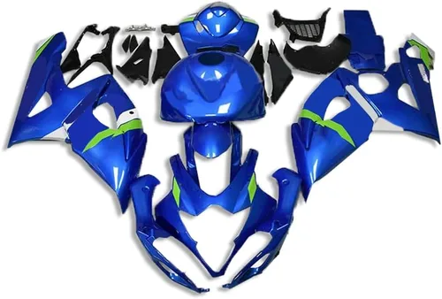 Vista 22 de YTL - Carenado completo negro brillante para Suzuki 2005-2006 GSXR 1000