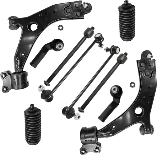 Vista 118 de Detroit Axle - Kit de suspensión frontal de 10 piezas para Dodge Avenger 2008-2014, Chrysler Sebring 2007-2010, 2 brazos de control inferiores, 2