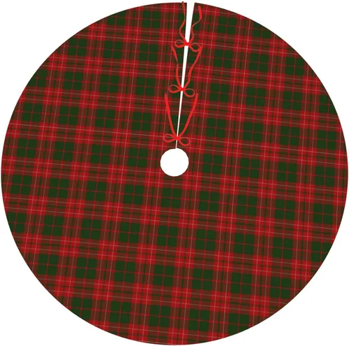 Vista 21 de Falda de árbol de Navidad de 30 pulgadas, edredón de cachorros labrador, decoraciones navideñas para fiestas festivas interiores y exteriores