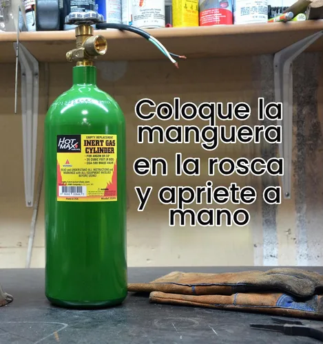 Vista 5 de Hot Max 23202 Tanque de argón/CO2 de 20 pies cúbicos - Vacío