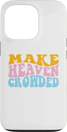 Vista 10 de Make Heaven Crowded Evangelical Christian Case for iPhone 17