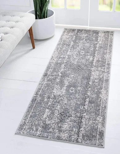 Vista 11 de Unique Loom Portland Collection - Alfombra de área (2 pies 2 pulgadas x 3 pies 1 pulgada, rectangular, marfil / gris)