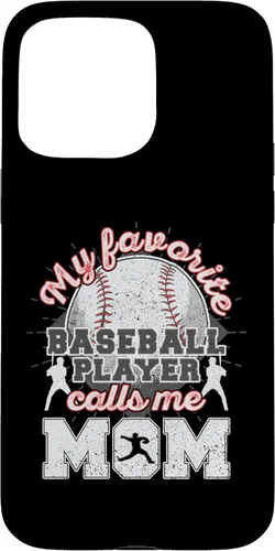 Vista 31 de Baseball Mom My Favorite Baseball Player Calls Me Mom Case for iPhone 17