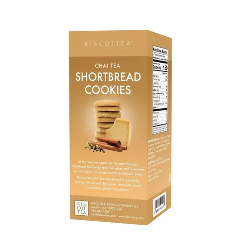 Vista 3 de BISCOTTEA Galletas de mantequilla (8 galletas) (Té Chai)