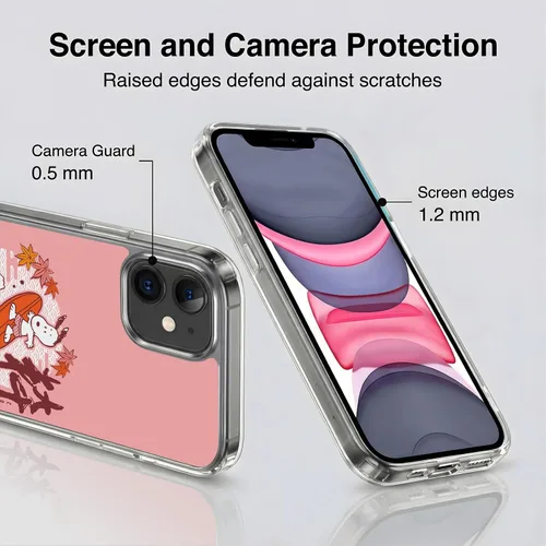 Vista 37 de Carcasa de gel para iPhone 7 Plus/iPhone 8 Plus, diseño de Snoopy Oriental de Peanuts, Badges