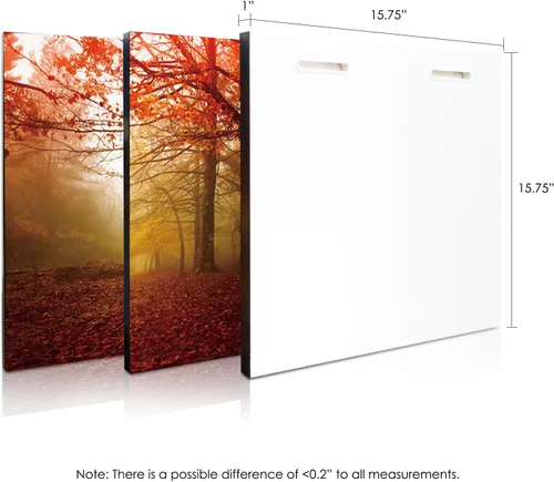 Vista 2 de Furinno Senia Impresión artística en formato tríptico para colgar en la pared