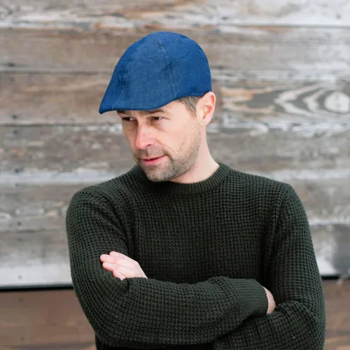 Vista 5 de Bigalli Gorra de algodón y lino para hombre y mujer, a la moda, para todas las estaciones, suave y duradera, para hombre o mujer