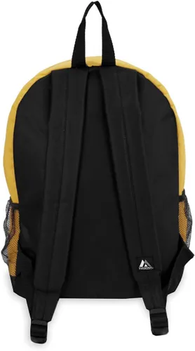 Vista 4 de Everest Equipaje Mochila con frontal y bolsillos laterales, Amarillo), BP2072-YEBK