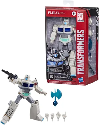 Vista 2 de Transformers R.E.D. [Diseño mejorado de robot] Ultra Magnus 6" Figura de acción