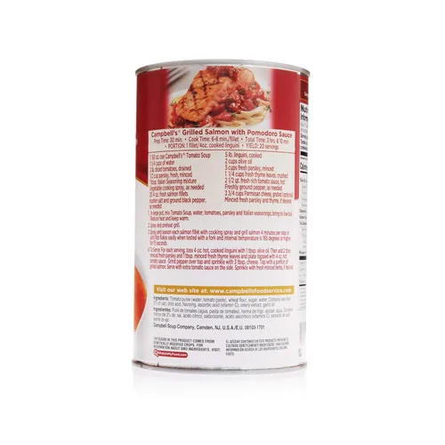 Vista 4 de Campbell's Sopa condensada clásica de tomate, 50 onzas, paquete de 12