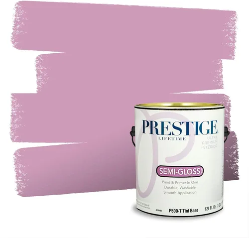 Vista 768 de Prestige Paints Pintura exterior e imprimación en uno, 1 galón, plano, coincidencia comparable de Valspar* Amber Rose*