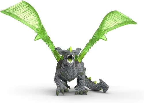 Vista 4 de Schleich Eldrador - Figura de juguete de dragón de roca - Niños a partir